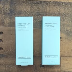 Collagen Facial Serum 2pc Set Hydrating Peptides Hyaluronic Acid ✨
